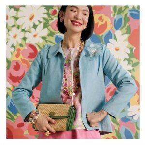 Frances Valentine Light Blue Blazer Jacket